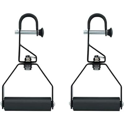 Yes4All Roterande dra upp handtag för Chin Up Bar – halkfria och skumgrepp – stöder upp till 136 kg (300 pund) (par)