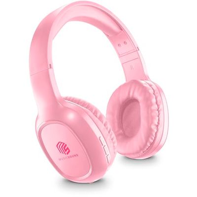 Music Sound | HEADBAND Bluetooth Basic | Cuffie on Ear Bluetooth con Archetto Estendibile - PlayTime 14h - Colore Rosa, One Size