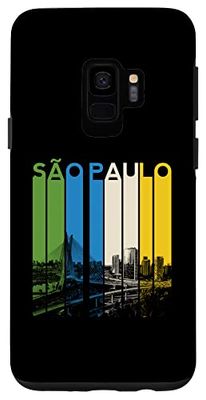 Carcasa para Galaxy S9 Sao Paulo Brasil Río De Janeiro Playa Retro Brasil Estatua Brasil