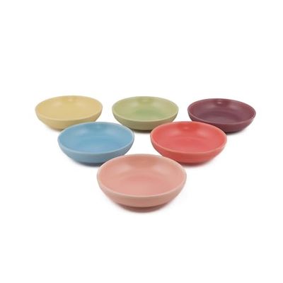 WELL HOME MOBILIARIO & DECORACIÓN Juego de bols(6 Piezas) loza multicolor