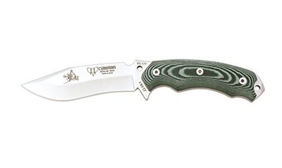 Cudeman Coltello Adulti Survival Micarta Verde con Liner Rossa, Lunghezza Lama: 12 cm, cudm a 1066, Non pertinente