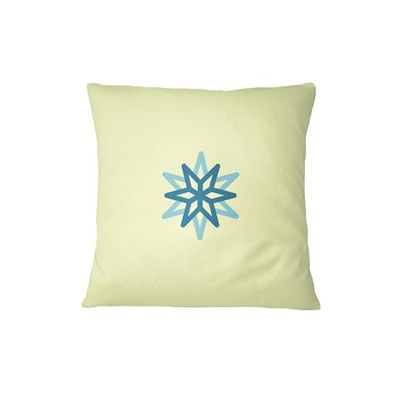 Bona Basics, Funda de cojín Decorativa, Funda de cojín Decorativa, decoración del hogar, para sofá, cafetería, Tamaño: 60x60 cm, Color: Amarillo Claro
