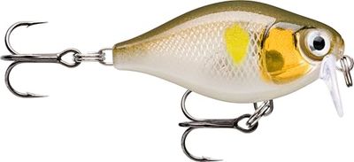 Rapala - X -light manovella pelliccia poco profonda esca per manovella di plastica - esca in acqua dolce galleggiante - profondità di nuoto 0,9 m - dimensioni 3,5 cm / 4g - realizzato in Estonia - Ayu