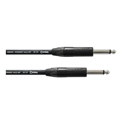 CORDIAL CABLES Câble guitare jack 6 m CÂBLES INSTRUMENT Select Jacks droits
