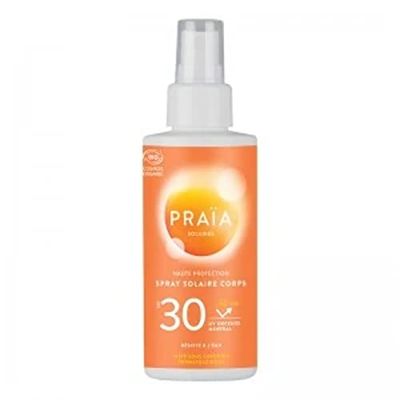Praïa Spray Solar SPF30 100ml, Negro, Estándar