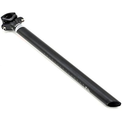 Truvativ Patentsadelstolpe Stylo T40 aluminium 7050, 400 mm långt, ca 270 g, mattsvart, ø 30,9 mm, 0 mm offset