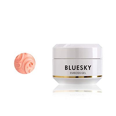 Bluesky UV Gel Emboss Carving Gel for Nail Art, Coral, 10, 8 ml (Requires Curing Under UV/LED Lamp)