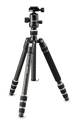 Cullmann - NANDO - 52343-530TMC RB8.5 - Treppiede - Carbonio - Treppiede da viaggio - Leggero - Sgancio rapido - Compatto