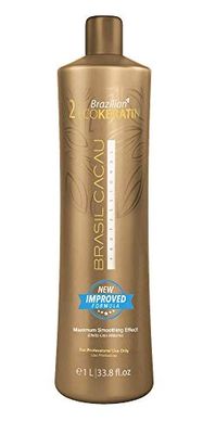 BRASIL CACAU Eco Keratin Paso 2 1000ML, Negro, Estandar