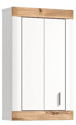 xonox.home Laredo Bad X2NE4721, Madera de ingeniería, Blanco, ca. 45x76x20 cm