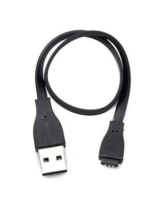 System-S Cavo USB 2.0 23 cm cavo di ricarica per Fitbit Charge HR Smartwach in nero