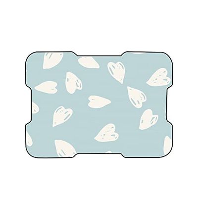 Bonamaison, Tappetino per mouse con stampa digitale, fondo antiscivolo, per ufficio e casa, dimensioni: 22 x 18 cm