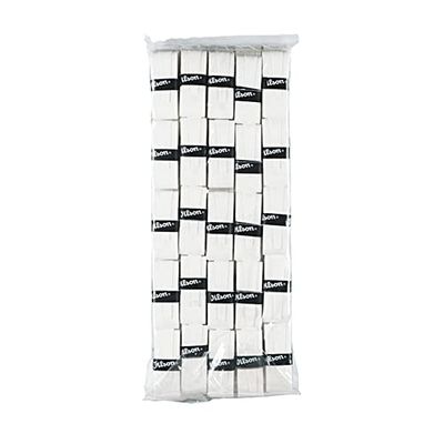Wilson PRO Player 50Pk Wh, Overgrip Anti Scivolo Unisex-Adulto, Bianco, Taglia Unica