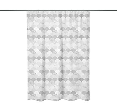 Bonamaison Tenda da Doccia Impermeabile, Resistente alle Muffe, Facile da Pulire, Tenda da doccia Stampata Digitalmente, Lavabile, Dimensioni 150x200, 1 Pezzo - Prodotto e Progettato in Turchia