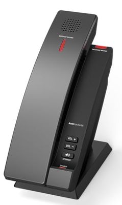 Snom HD101 Hospitaal DECT Telefoon - Draadloze IP-telefoon met Antibacteriële Behuizing, Grote LED-indicator & PoE - Veilige Gastencommunicatie voor Hotels & Zorginstellingen
