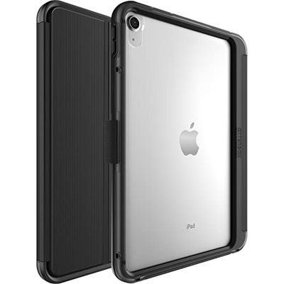 OtterBox SYMMETRY FOLIO SERIES case for iPad 10th Gen (ONLY) - STARRY NIGHT (Clear/Black/Dark Grey)