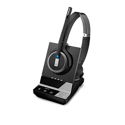 EPOS Impact SDW 5066T EU/UK/AUS - Casque DECT sans Fil Premium pour Professionnels de Bureau