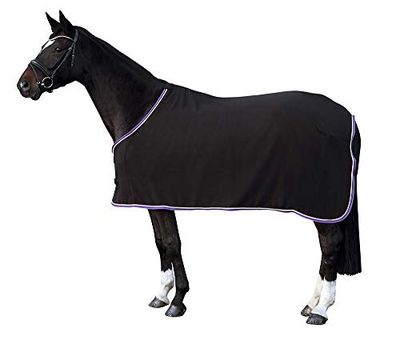 Pfiff fleecedeken, 135cm, zwart