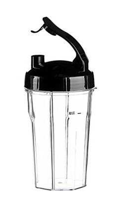 ECG SM 900 bottle sportfles, kunststof, transparant/zwart
