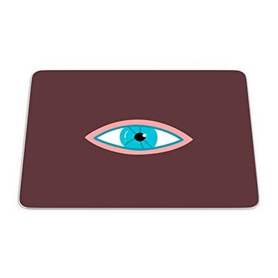 Bonamaison, Rectangle Pop Art Digital Printed Mouse Pad, Non-Slip Base, for Office and Home, Size: 22 x 18 cm