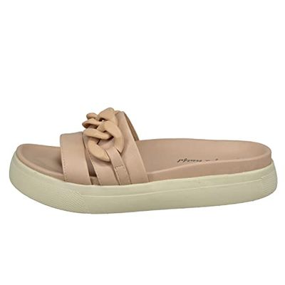 BAGATT Dames Dalia Mule, beige, 36 EU, beige, 36 EU