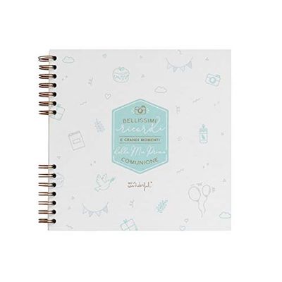 Blue Photo Album - Beautiful Memories of My First Communion