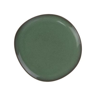like. by Villeroy & Boch, Lave vert bandeja grande verde, apta para lavavajillas y microondas, para servir quesos, tapas y repostería, aspecto artesanal, con esmalte reactivo, loza