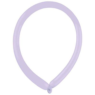 amscan 9905516 - Palloncini in Lattice Moda, modellabili, 100 Pezzi, Lavanda, Palloncino