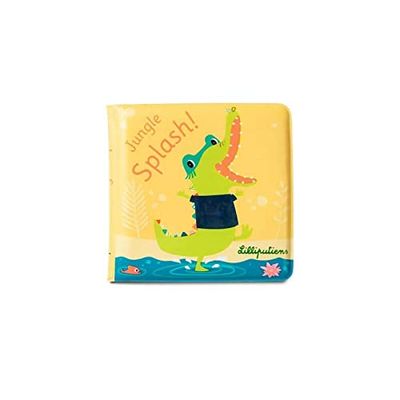 Lilliputiens - Libro de baño mágico Interactivo - Anatole el Cocodrilo y los Animales del pantano - Juguete Educativo y Divertido para bebés - Regalo Ideal - Descubrimiento y Despertar - 83092