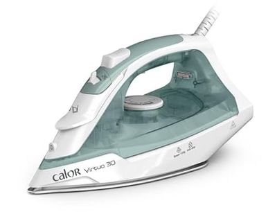 Calor Virtuo30 - Plancha vapor, potencia 2000 W, 27 g/min, función prensadora 120 g/min, desarruga vertical, FV2C42C0