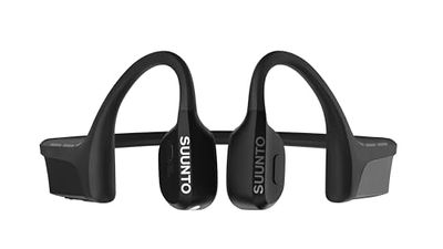 Suunto Wing Premium Open Ear Słuchawki nagłowne Bluetooth z czasem pracy na baterii do 10 godzin i powerbankiem do uprawiania sportu i przygód na wolnym powietrzu