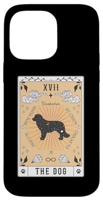 Tarot Card The Dog Karakachan Celestial Space Galaxy Case for iPhone 14 Pro Max