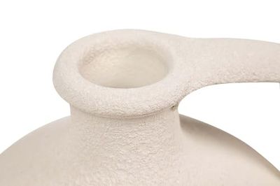 JARRON CERAMICA BEIGE 25x25x40 CM