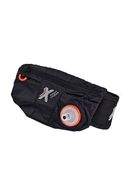 COXA Carry 452 WM1 waistbelt with softflask Marsupio sportivo UNISEX Black Taglia Onesize