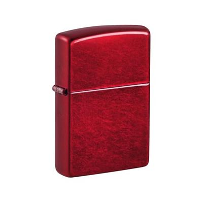 Zippo Unisex's No Logo Regular Lighter, Candy apple red