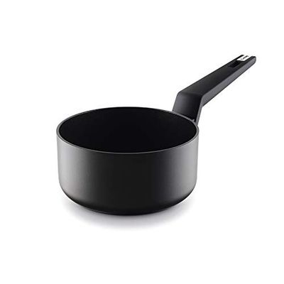 CASTEY TT-Z16 Casserole Aluminium, Noir, 16 cm
