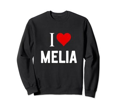 Amo a Melia Sudadera