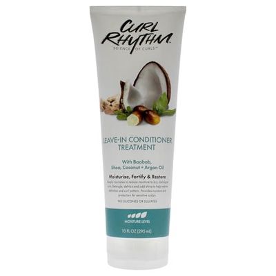 Curl Rhythm Leave-in Conditioner Treatment - Leave-in Conditioner for Curly Hair - Hair Conditioner with Shea, Coconut, and Argan Oil - 295 ml