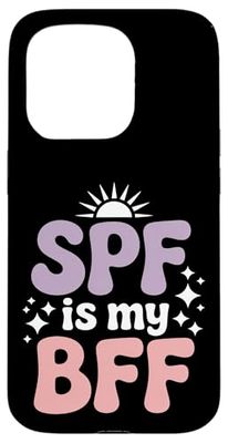 SPF è il mio migliore estetista per la cura della pelle amante della pelle Custodia per iPhone 15 Pro