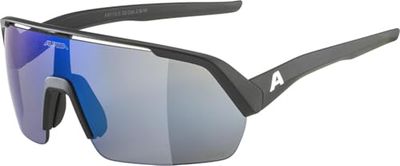 Alpina Turbo HR Q-LITE Zonnebril, uniseks, mat zwart, één maat