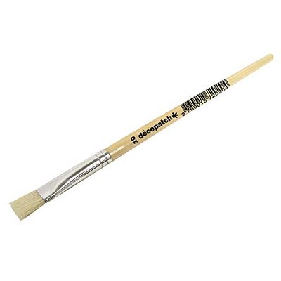 Décopatch Silkesborste Silke 18 cm Brun
