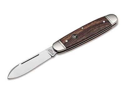 Böker Manufaktur Solingen Unisex - volwassenen Club Knife Gentleman zakmes, bruin, 16,5 cm