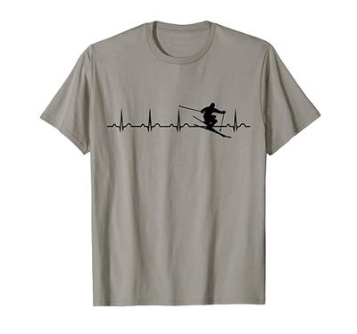 Sci Freeride Freestyle Slopestyle Sci Freerider Heartbeat Maglietta