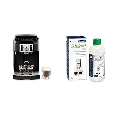 De'Longhi Magnifica S ECAM22.110.B Macchina da Caffè Automatica per Espresso e Cappuccino & DLSC500 ECODECALK Decalcificante Macchine Caffè Ecologico 500 ml