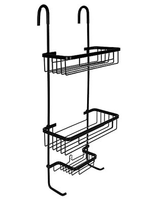 Iso Trade for Hanging Without Drilling Shelf Shower Basket 16721 Estantes para Ducha, Multicolor, Único