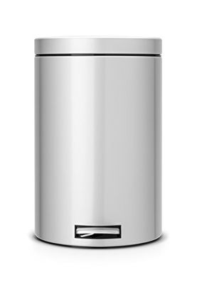 Brabantia 348723 - Cubo de Basura, 30 litros, Color Gris