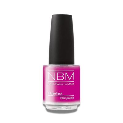 NBM Smalto per unghie da 14 ml, facile da applicare, resistente ai graffi e alle sbavature, asciugatura rapida, lunga durata, neon flash