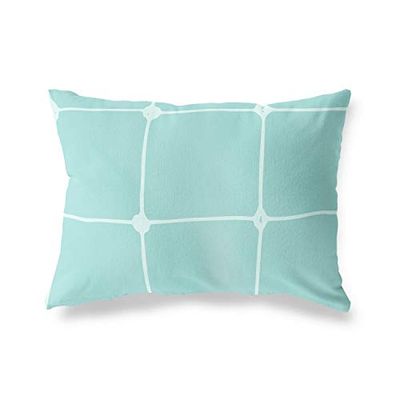 BonaMaison Fundas para Cojínes, Patrón Aleatorio Funda de Almohada para Sofá Coche Silla Oficina Cama Decorativa Moderna Decoración del Hogar, 45x60 Cm - Diseñado y Fabricado en Turquía