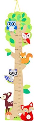 Ulysse Couleurs D'enfance- Toise en Bois, a partir de 0 mois, 22987, Blanc