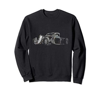 Esquema de cubo de óxido Rat Rod Hot Rod Sudadera